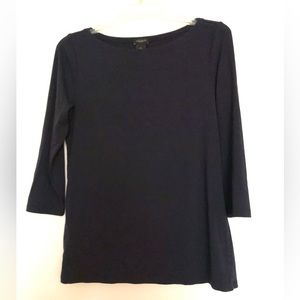 Ann Taylor Navy blouse